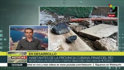 Reportan posible caída de fragmentos de un meteorito en Cuba