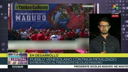 Venezuela: pdte. Maduro continúa supervisando ejercicios militares