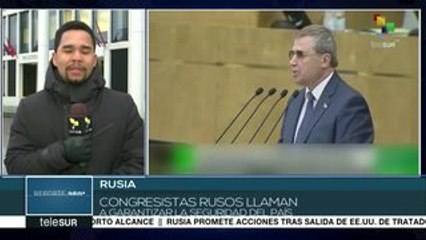 EE.UU. confirma su salida del tratado nuclear pactado con Rusia