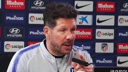 Simeone: "Morata es compatible con Griezmann, Diego Costa o Kalinic"