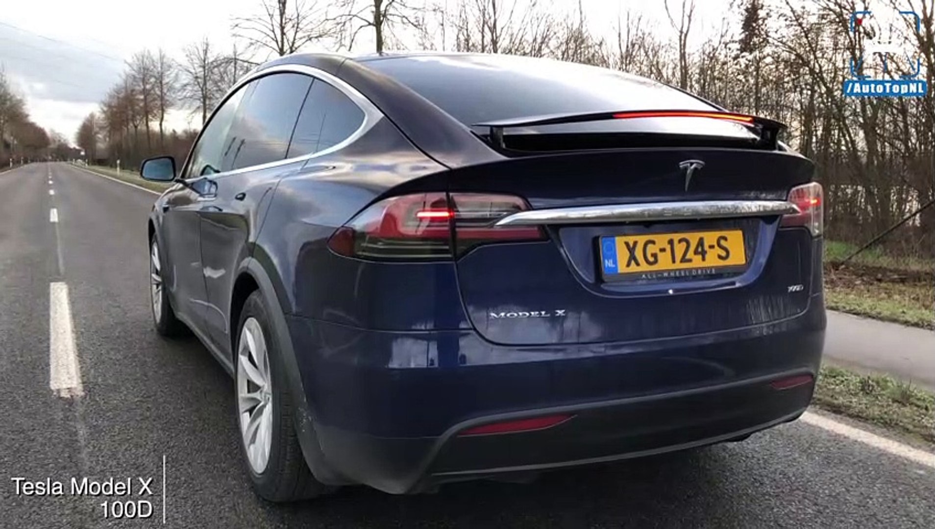 2019 Tesla Model X 100D 0-240km/h ACCELERATION by AutoTopNL