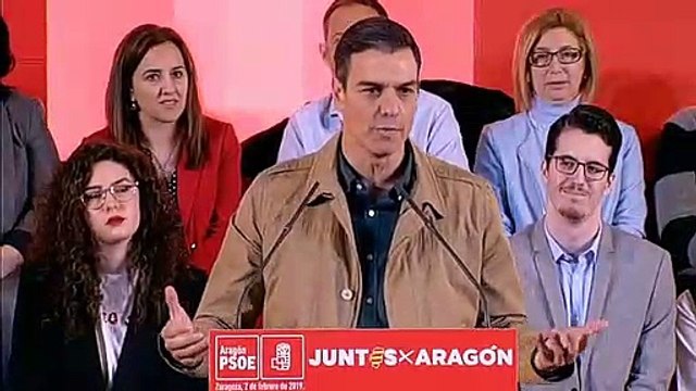 Ridículo de Sánchez: dice que la primera alcaldesa de Zaragoza será del PSOE ¡y ya lo fue Rudi del PP!