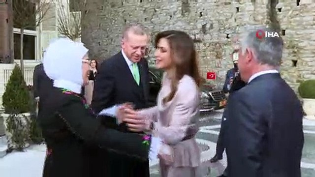 Cumhurbaşkanı Erdoğan, Ürdün Kralı 2. Abdullah ile bir araya geldi