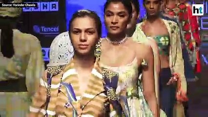 Watch: Celebrities walk the ramp at Lakme fashion week