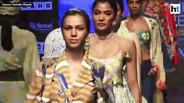 Watch: Celebrities walk the ramp at Lakme fashion week