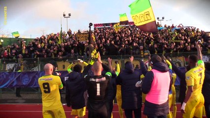 Entente SSG - FC Nantes : la  communion et la joie du vestiaire