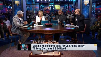 Steve Smith makes a Hall of Fame case for Champ Bailey and Ed Reed