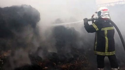 Ce samedi à 16 heures, les pompiers de Saint-Seine-L'Abbaye étaient encore à Salmaise