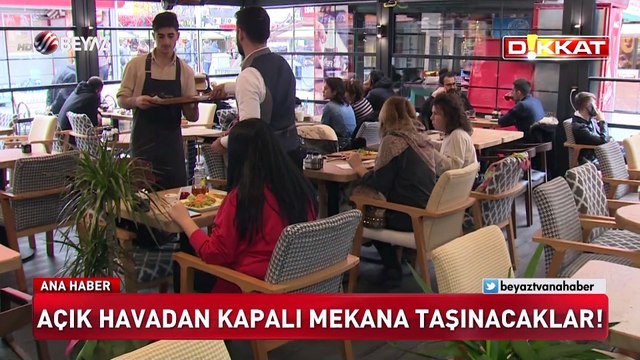 Sigara içenler arka salona!