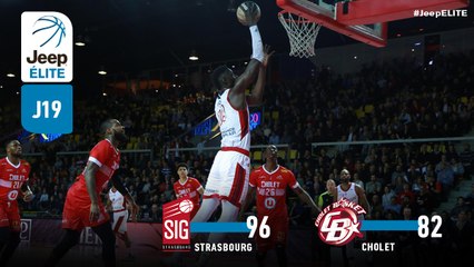 Jeep® ÉLITE : Strasbourg vs Cholet (J19)