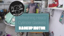VW Beetle - Backup Motor Rebuild (part 3) - Head, cylinders and pistons refresh #vwbeetle #vwcarocha