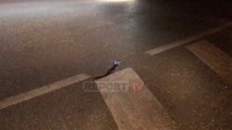 Report Tv - Shkodër/ Biçikleta përplaset me motorin, në gjendje të rëndë i moshuari