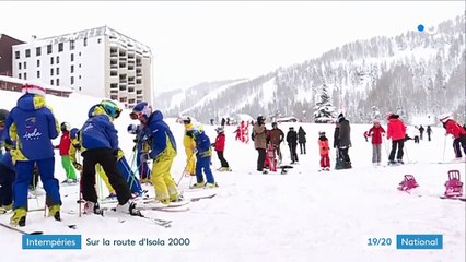 Alpes-Maritimes : une neige optimale pour les skieurs d'Isola 2000