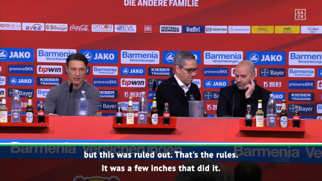 Kovac 'angry' after Bayern defeat at Leverkusen