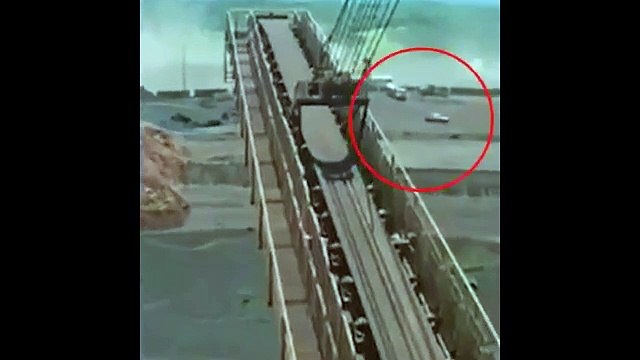 Momento em que funcionarios tentam fugir de barragem de Brumadinho