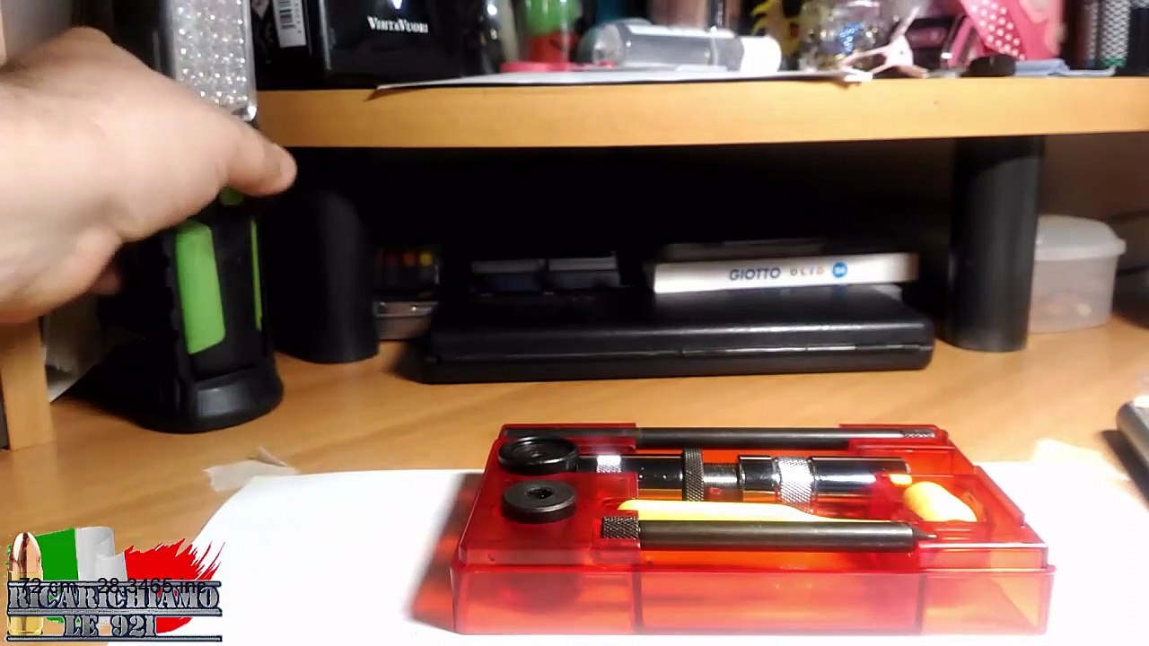 Reloading my ammo 308win with kit Lee Classic Loader - Ricarichiamole921