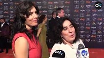 Arantxa Echevarría, directora de 'Carmen y Lola' en los Premios Goya 2019