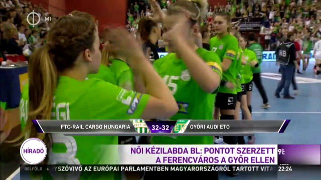 Ferencváros 32–32 Győri ETO