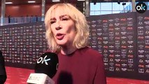 Susi Sánchez charla con OKDIARIO en la alfombra roja de los Goya 2019