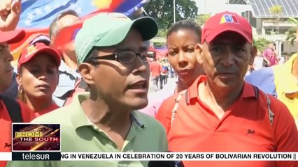 Chavistas Celebrate 20 Years of Bolivarian Revolution