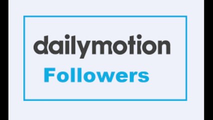 dailymotion MEALS 41 Followers promo