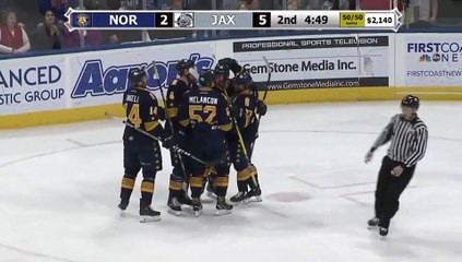 ECHL Norfolk Admirals 5 at Jacksonville Icemen 6
