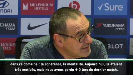 25e j. - Sarri : "Nous ne devrions pas perdre un match pour ajouter de la motivation"