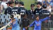 India vs New Zealand 5th ODI:  MS Dhoni falls, India four down against New Zealand| वनइंडिया हिंदी