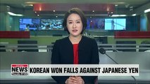 Won/yen exchange rate highest in 26 months, average of 31 won increase in a month