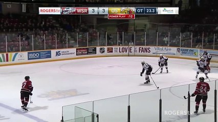OHL Maksim Sushko OT Winner vs WSR