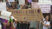 Miles de mujeres marchan contra feminicidios y secuestros en Ciudad de México