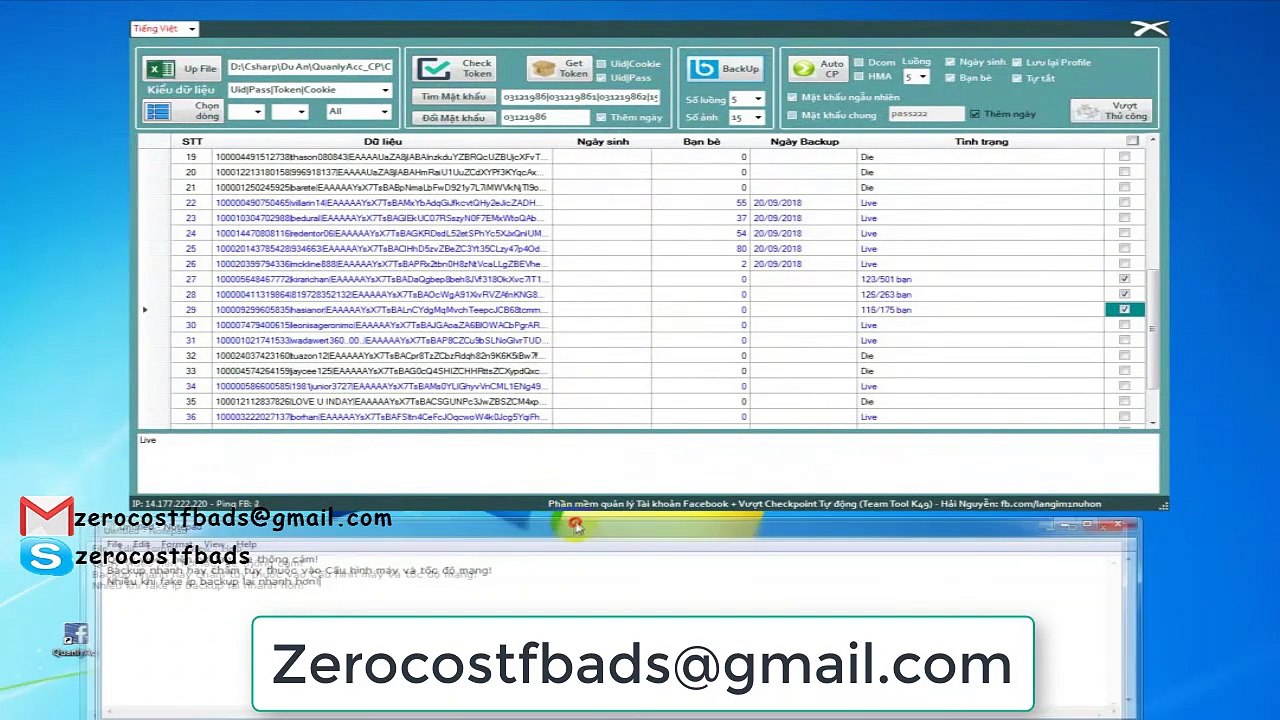 Facebook ads bin - bin fb ads  how to automatic prevent facebook checkpoint block