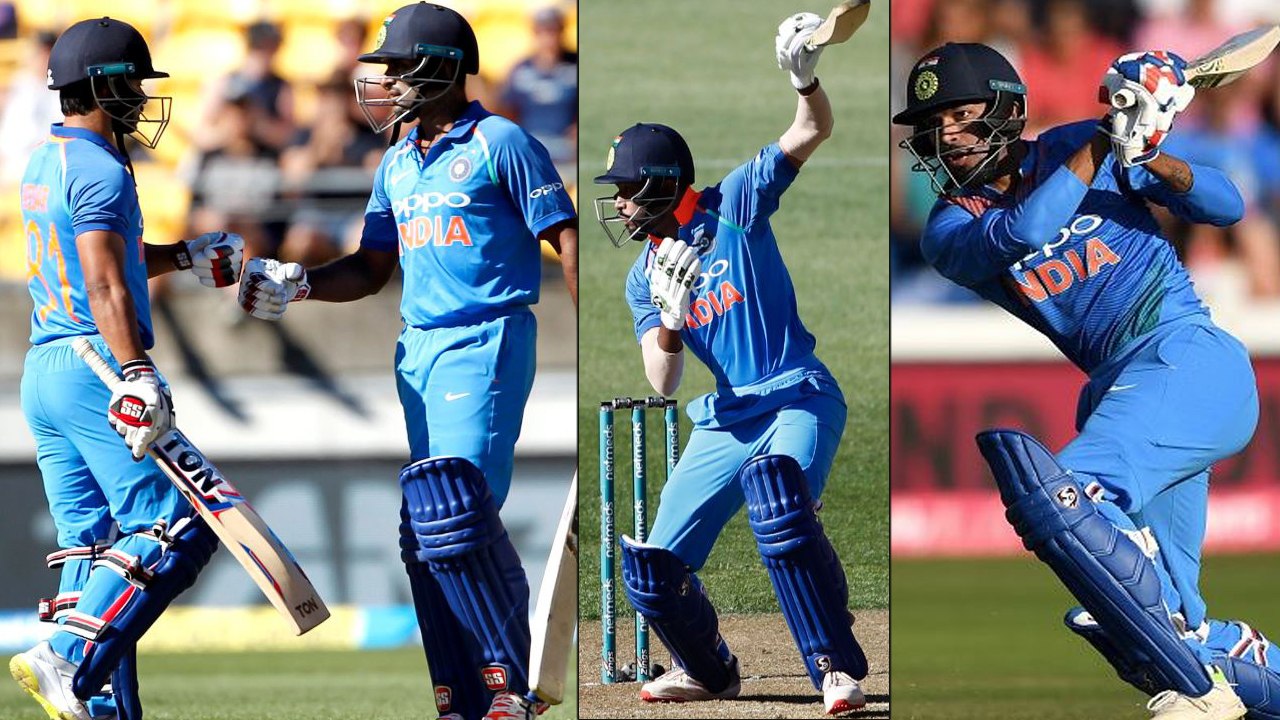 India vs New Zealand 5th ODI 2019 -ராயுடு, ஹர்திக் பாண்டியா அதிரடியால்  ரன் குவித்த இந்தியா