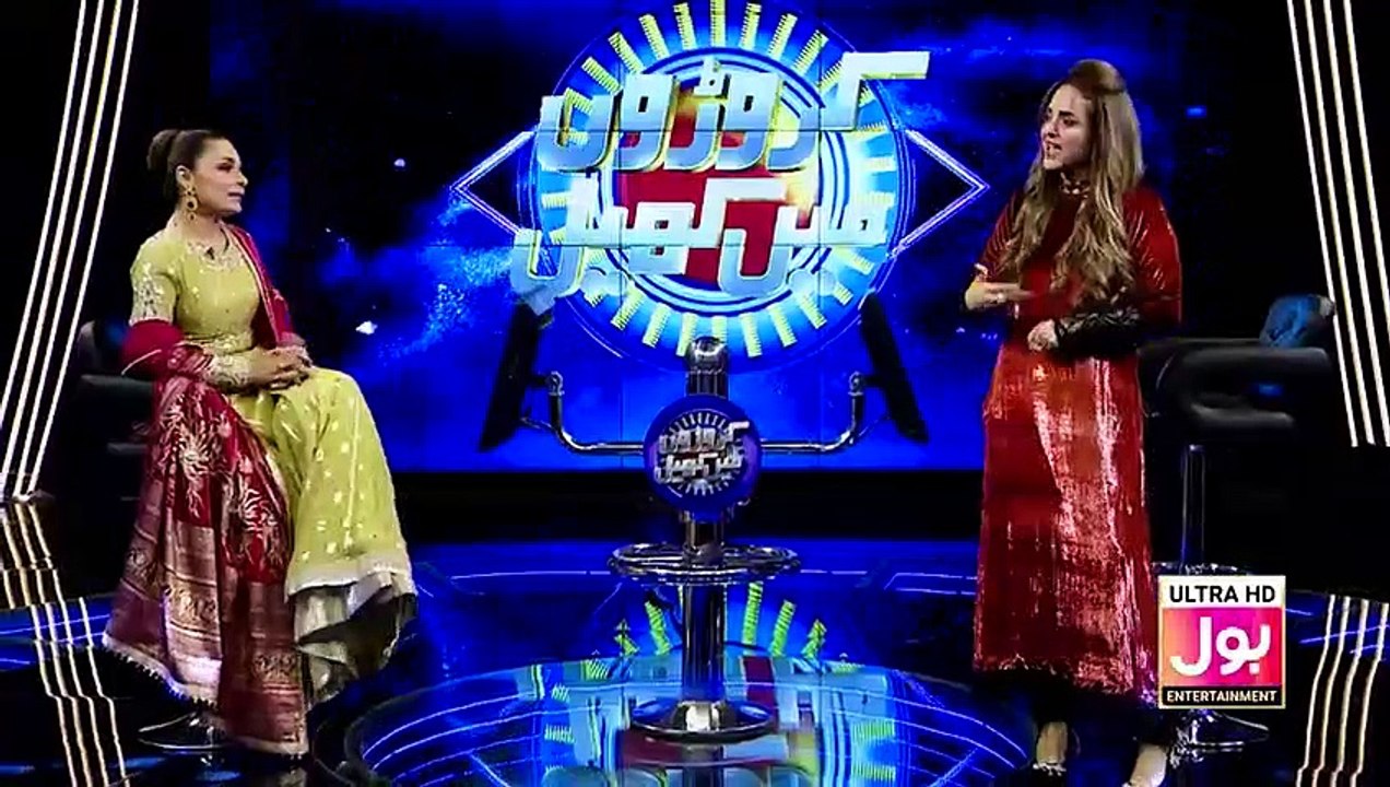Meera in Nadia Khan Show - Croron Mein Khel - 1st February 2019 - BOL Entertainment