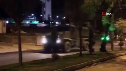 Hatay’dan sınıra zırhlı araç sevkiyatı