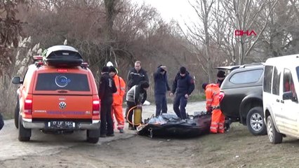 Çanakkale Derede Kaybolduğu İddia Edilen Araç ve İçindeki İki Kişi İçin Arama Çalışmaları Sürüyor