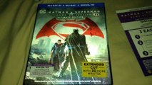 Batman V Superman: Dawn of Justice Extended Edition 3D/Blu-Ray/Digital HD Unboxing