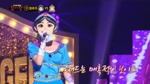[1round] 'Princess Ji Jasmine'  - Spark  '지쟈스민 공  주' - Spark ,  복면가왕 20190203