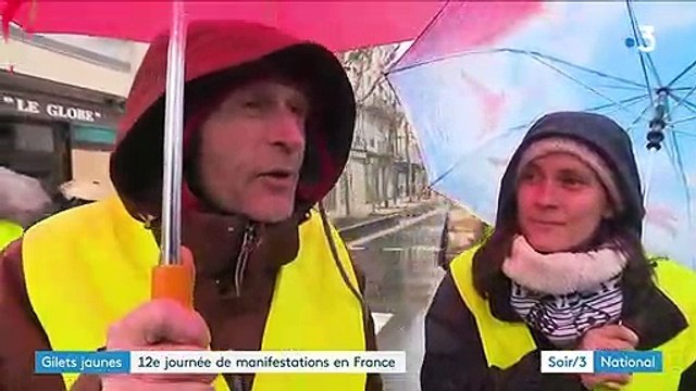 Acte XII des gilets jaunes : moins de monde, moins de violences