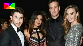 Priyanka Chopra in sheer dress with Nick Jonas sets Beverly Hills on fire.