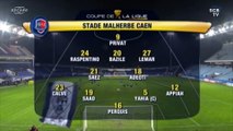 Coupe de la Ligue 2014-2015 : Bastia 3-2 Caen (résumé)