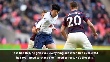Son is like a 'battery' - Pochettino
