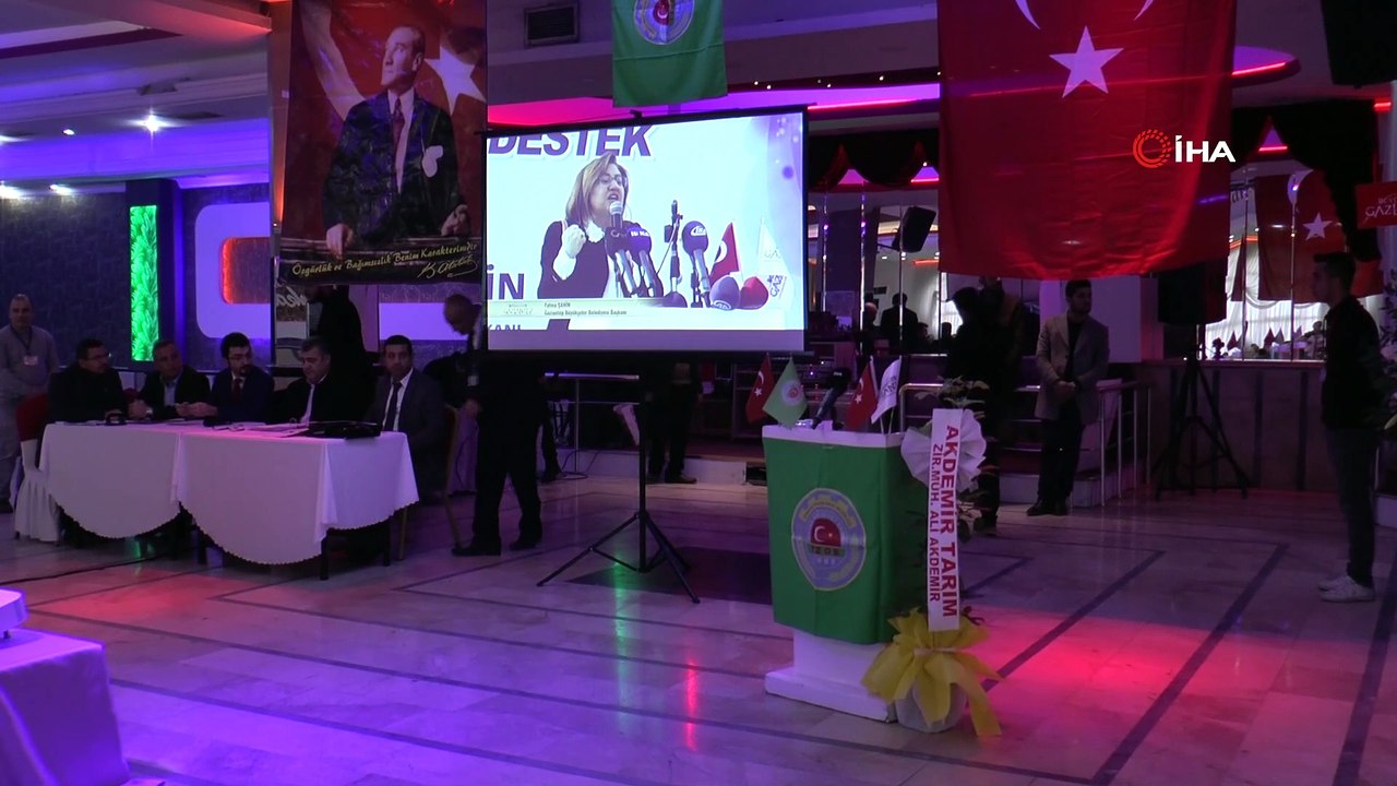 Şahinbey Ziraat Odası Seçimli Genel Kurulu başladı