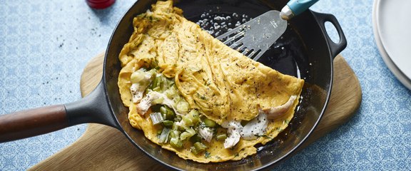 طريقة عمل أومليت الأجبان