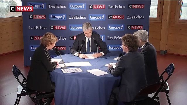 Laurent Wauquiez sur le choix de François-Xavier Bellamy : En politique, on ne réussit pas en s'excusant de ses idées