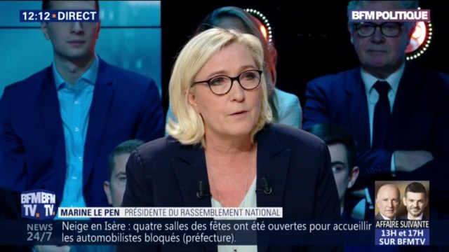 Marine Le Pen : Emmanuel Macron jette les gilets jaunes contre les forces de l'ordre en ne répondant pas aux revendications