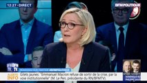 Marine Le Pen sur le retour des jihadistes : 