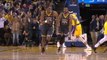 Iguodala makes huge dunk in Warriors win over Lakers