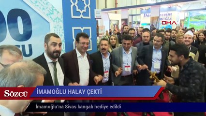 İmamoğlu ‘halayla’ başlayıp ‘horonla’ bitirdi