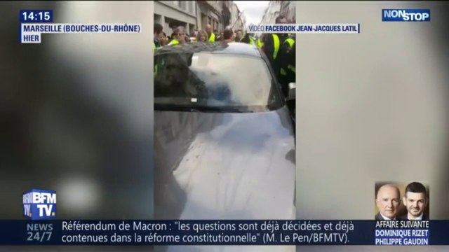 Renaud Muselier, créateur de la cagnotte pour les forces de l’ordre, chahuté par des gilets jaunes à Marseille